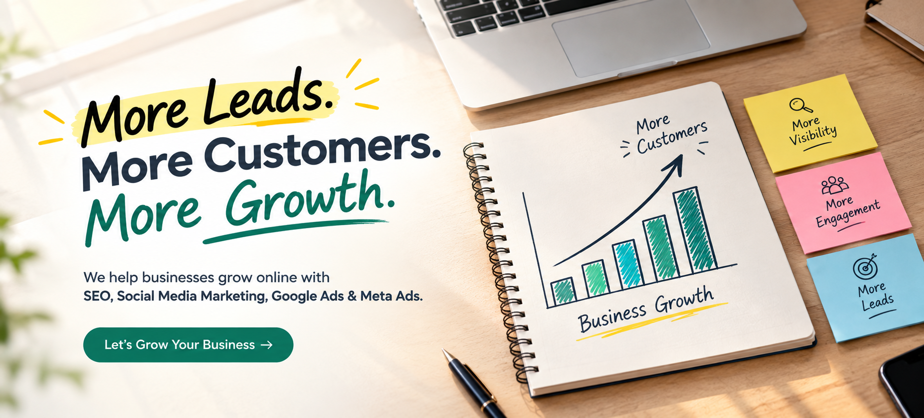 more leads, more growth